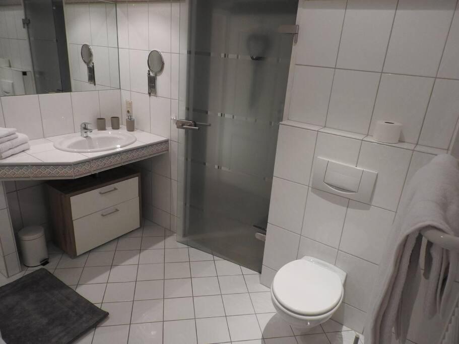 Schoene Gemuetliche Ferienwohnung Mit Fernblick. Nalbach ภายนอก รูปภาพ